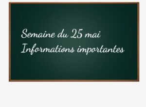 Informations sur la reprise obligatoire de la scolarité.