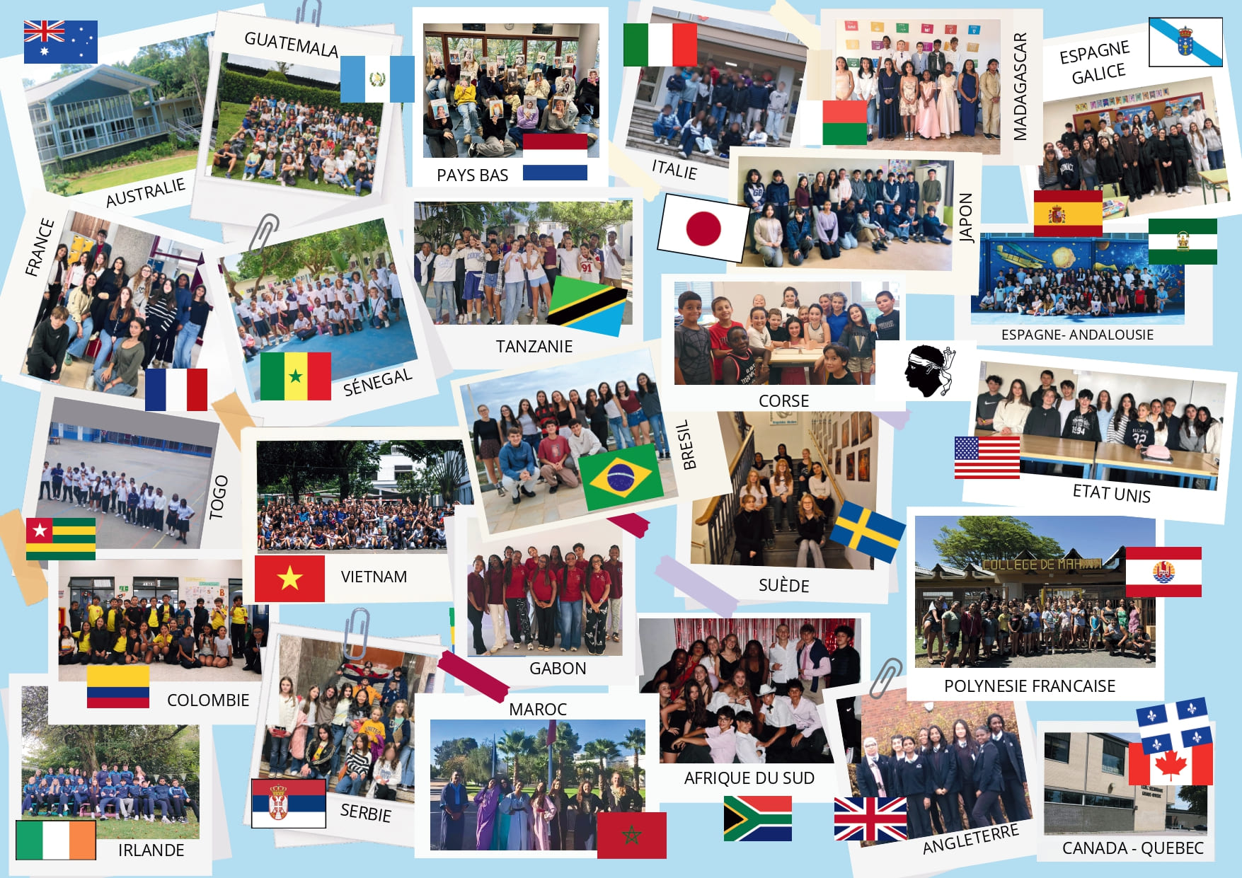 Les Culottées du Monde au collège de Mahina